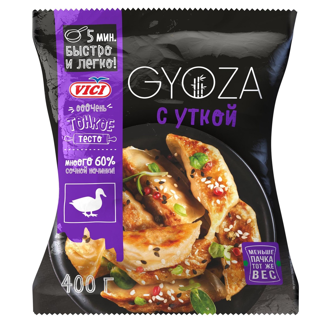 

Гиоза Vici Gyoza с уткой 400г