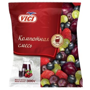 Смесь компотная Vici замороженная 300г - купить, цены на Auchan - фото 2