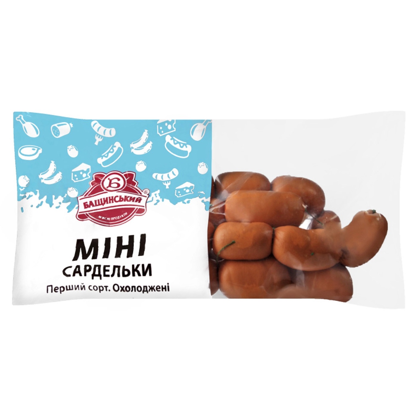 

Сардельки Бащинский Мини 1/с