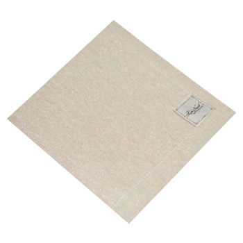 La Nuit Lurex Beige Napkin 40x40cm - buy, prices for - photo 1