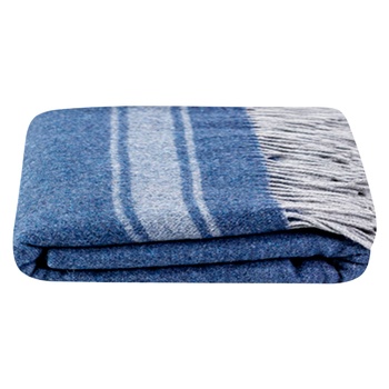 Lanavitta Wool Mix Blue Plaid 140x200cm - buy, prices for - photo 1