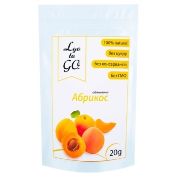 dried fruits apricot lyo to go 20g Ukraine - buy, prices for - photo 1