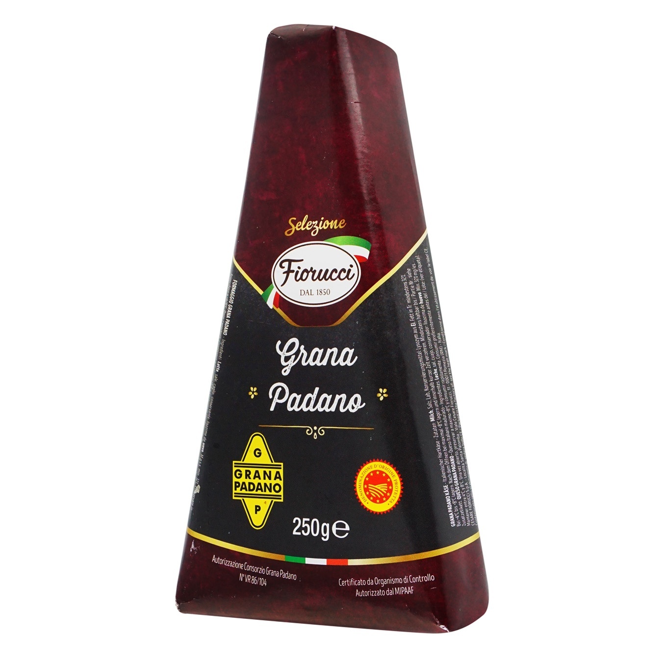 

Сыр Fiorucci Grana Padano 32% 250г