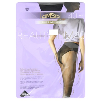Omsa Beauty Slim Women's Tights 40 Den s.3 Nero - buy, prices for - photo 1