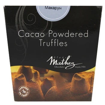 Цукерки Mathez French 250 г Трюфель макарун (Франція) - купити, ціни на КОСМОС - фото 2