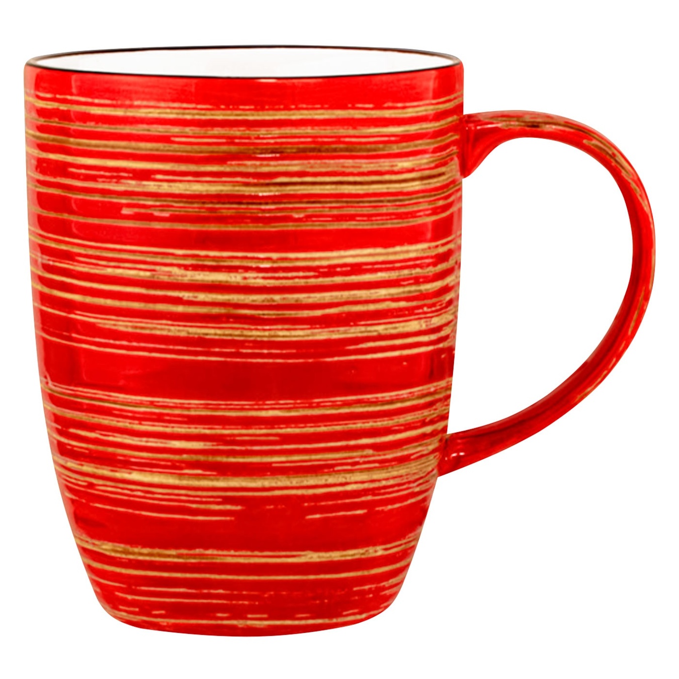 

Чашка Wilmax Spiral Red 0,46л