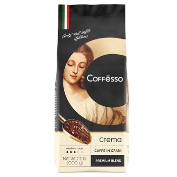 Coffesso Crema Coffee Beans 1kg