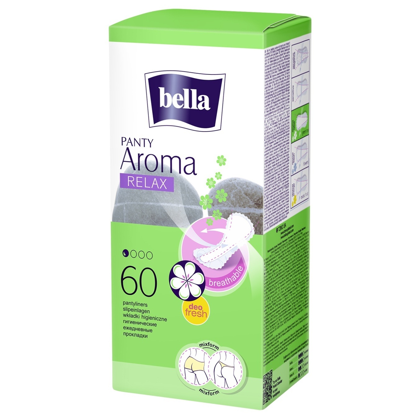 

Прокладки гигиенические Bella Panty Aroma Relax 50+ ежедневные 10шт