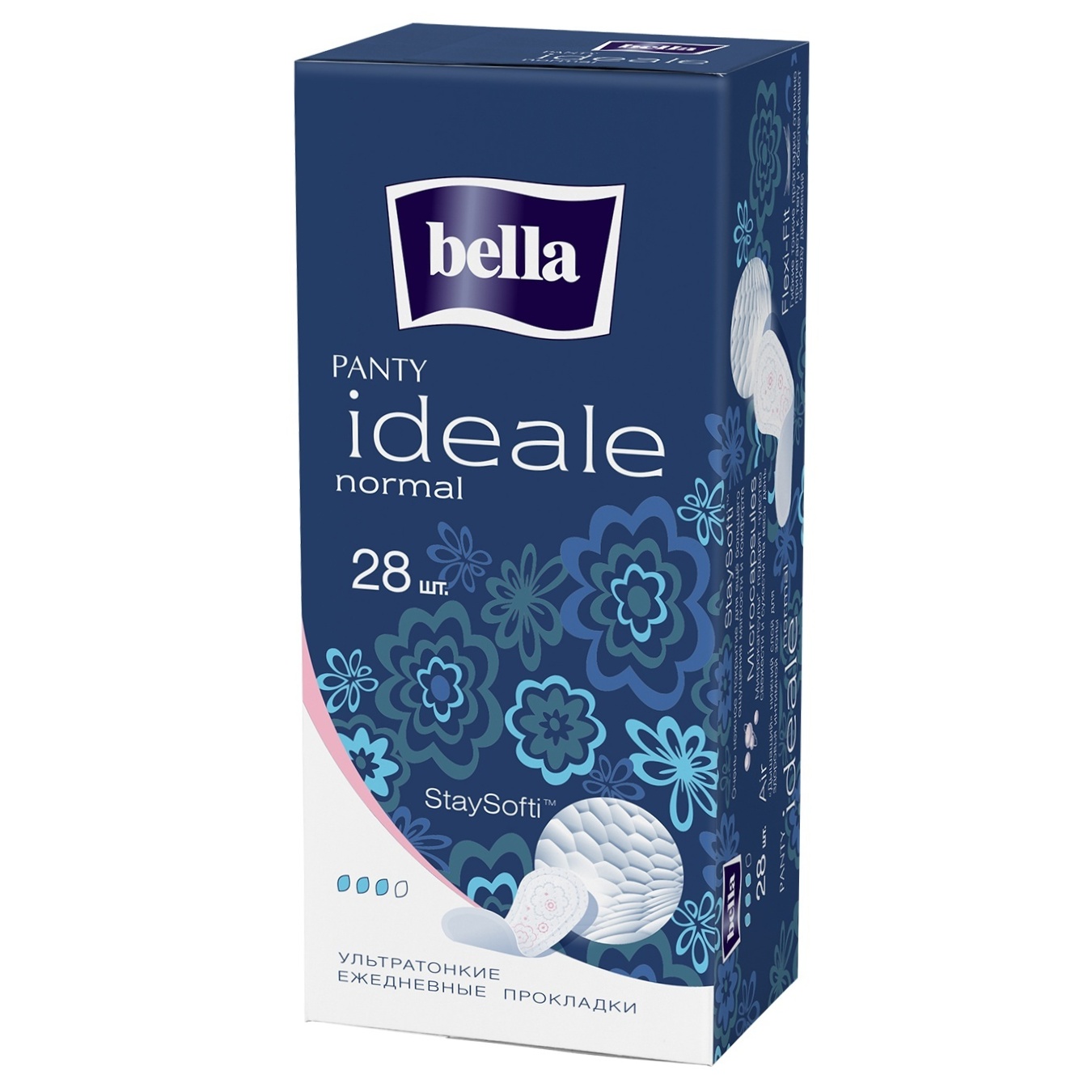 

Прокладки ежедневные Bella Panty Ideale Normal ультратонкие 28шт