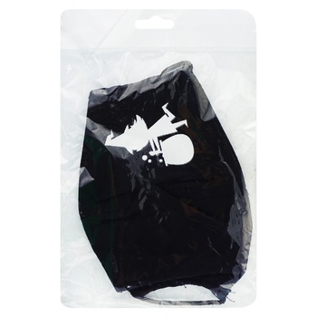 Маска для обличчя багаторазова захисна з принтом - купити, ціни на Auchan - фото 3