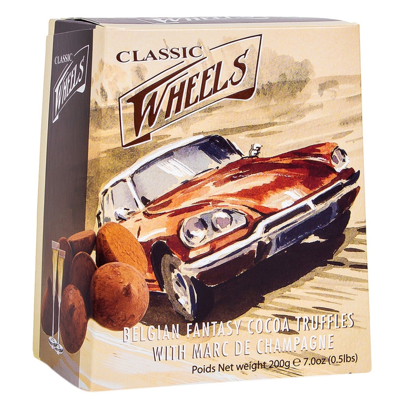 

Трюфели Classic Wheels со вкусом шампанского 200г