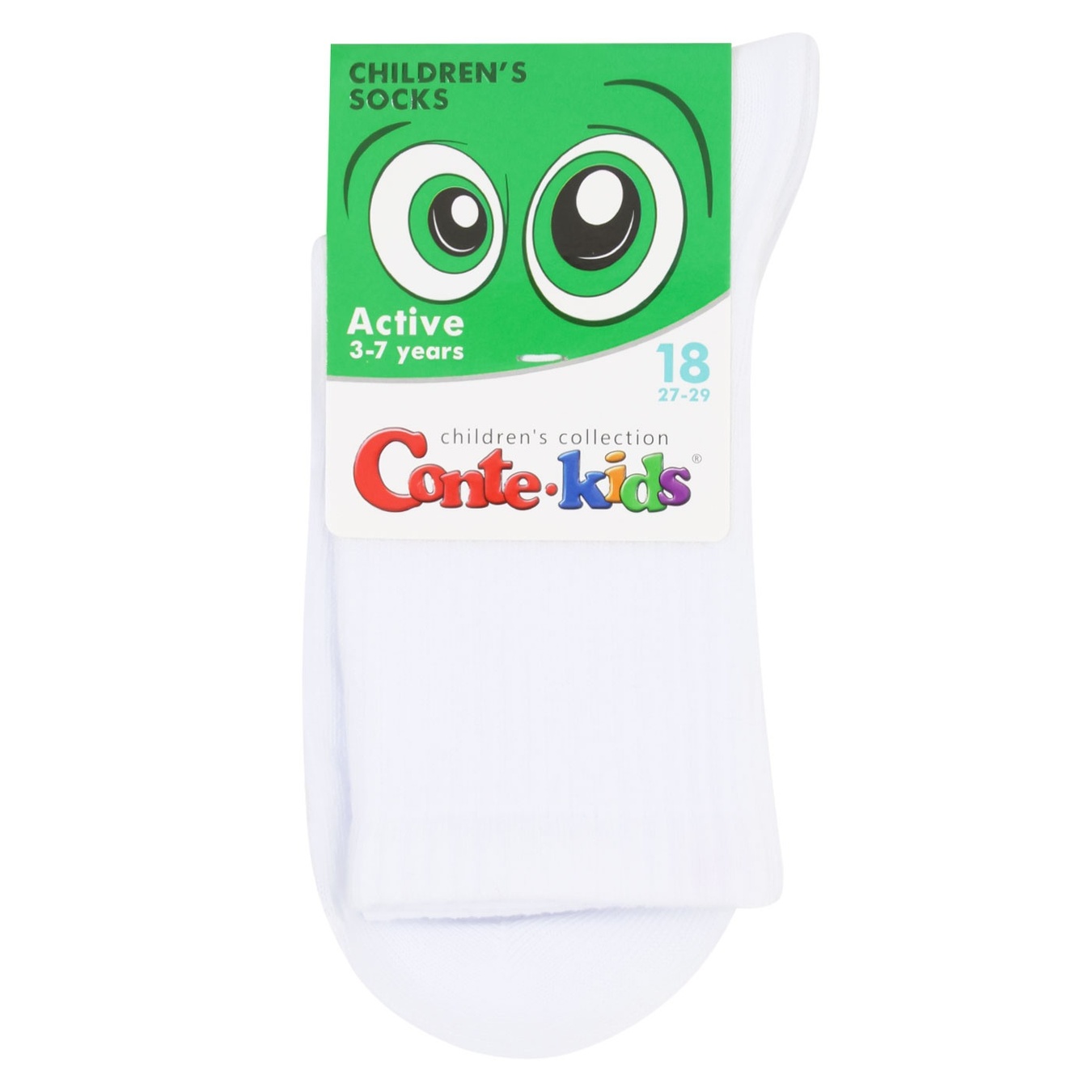 

Носки Conte-Kids Active детские р.18 белый
