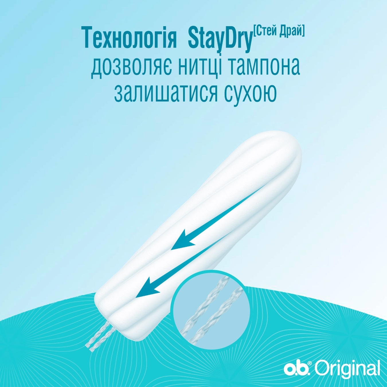 

Тампоны женские гигиенические o.b.® Original Normal 8шт