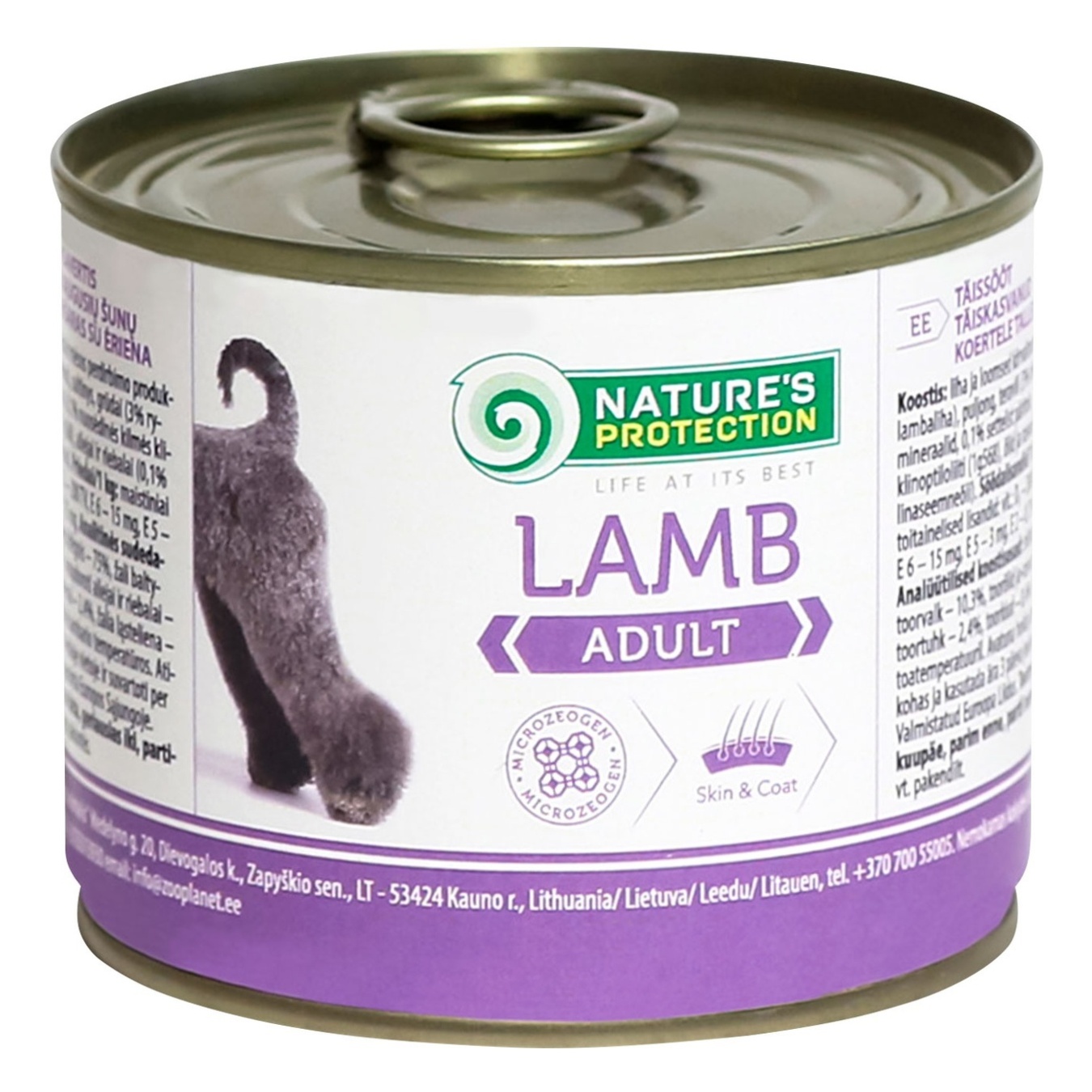 

Корм Nature's Protection Adult Lamb с ягненком для взрослых собак с чувствительной пищеварительной системой 200г