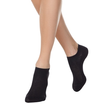 Conte Elegant Active Short Black Women's Socks Size 23 - buy, prices for MegaMarket - photo 2