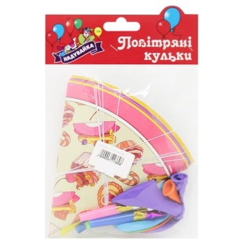 Набор Надувайка Микс на день рождения - купить, цены на Таврия В - фото 3