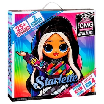 L.O.L. Surprise O.M.G Movie Magic Star Game Set with Doll