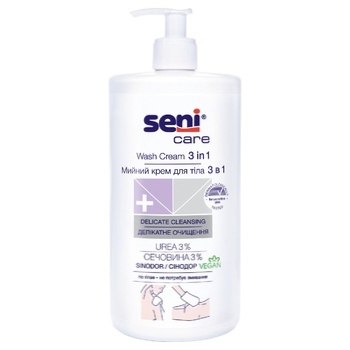 Seni Care 3in1 Washing Cream for Body 1l - buy, prices for NOVUS - photo 2