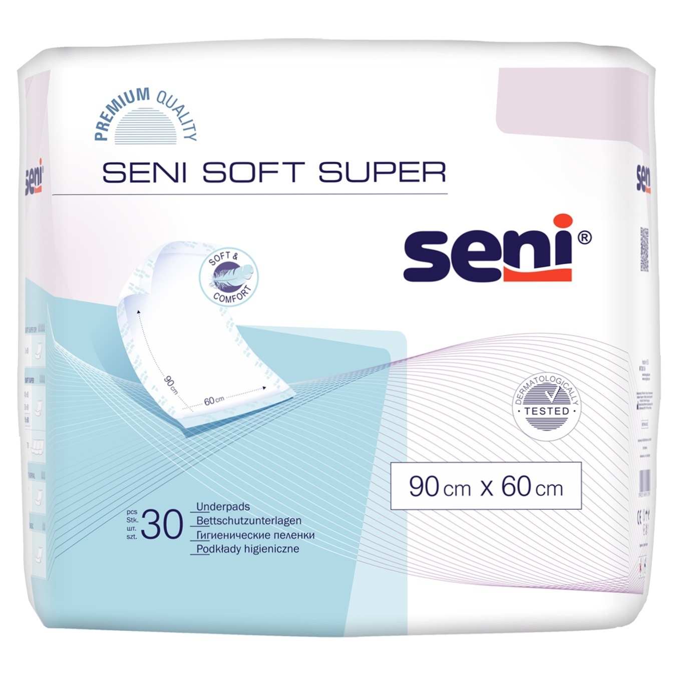 

Пеленки гигиенические Seni Soft 90x60см 30шт