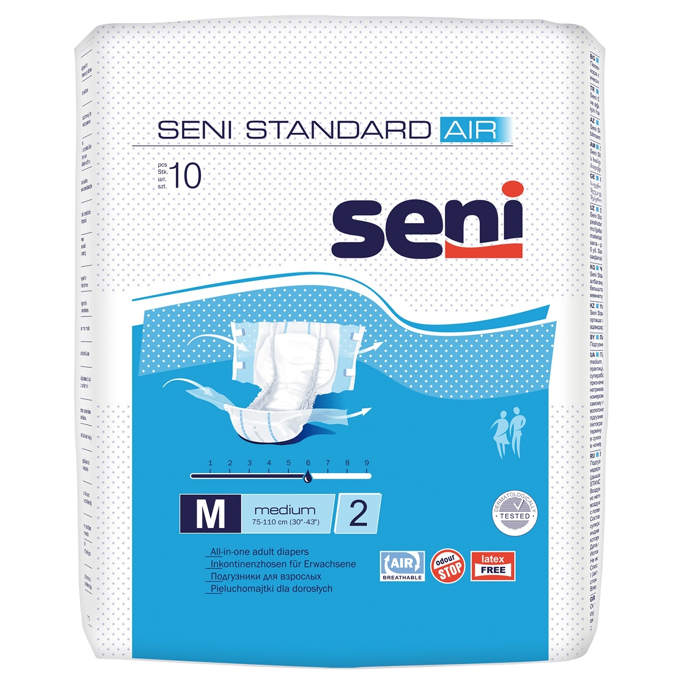 

Подгузники для взрослых Seni Standart Air Medium 10шт
