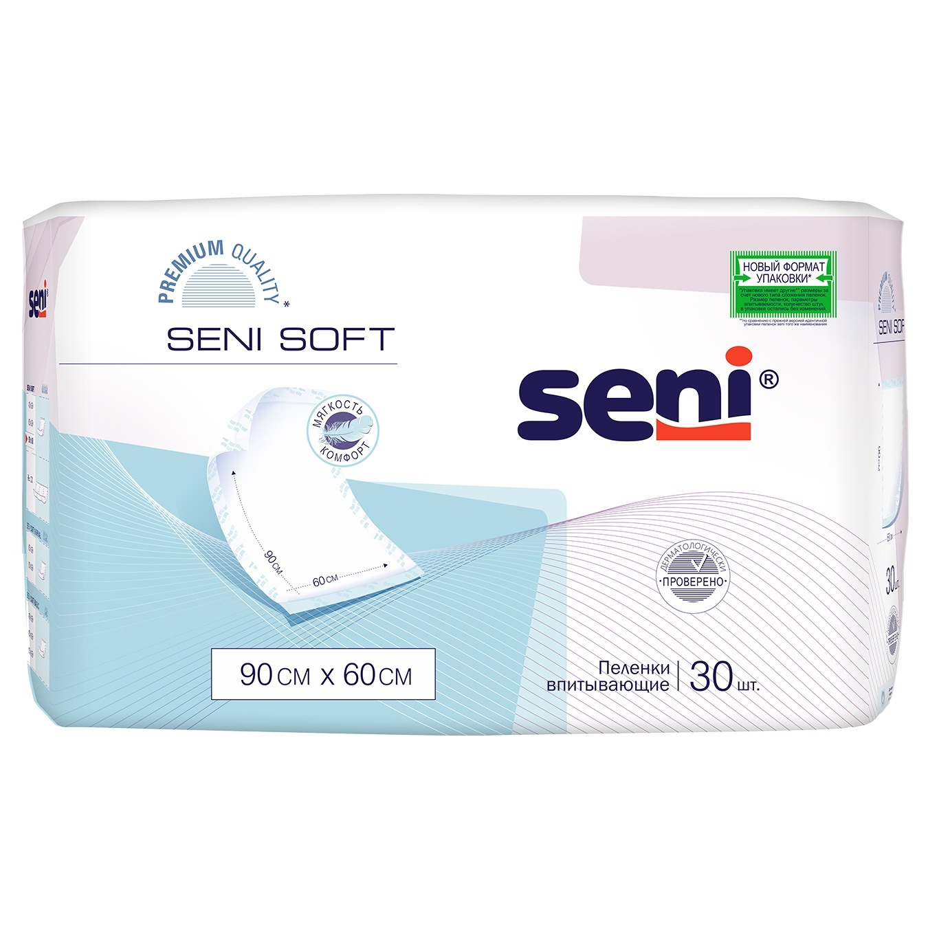 

Пеленки Seni Soft 30шт 90x60см