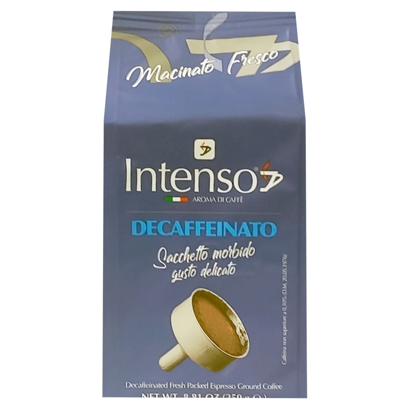 

Кофе Intenso Decaffeinato молотый 250г