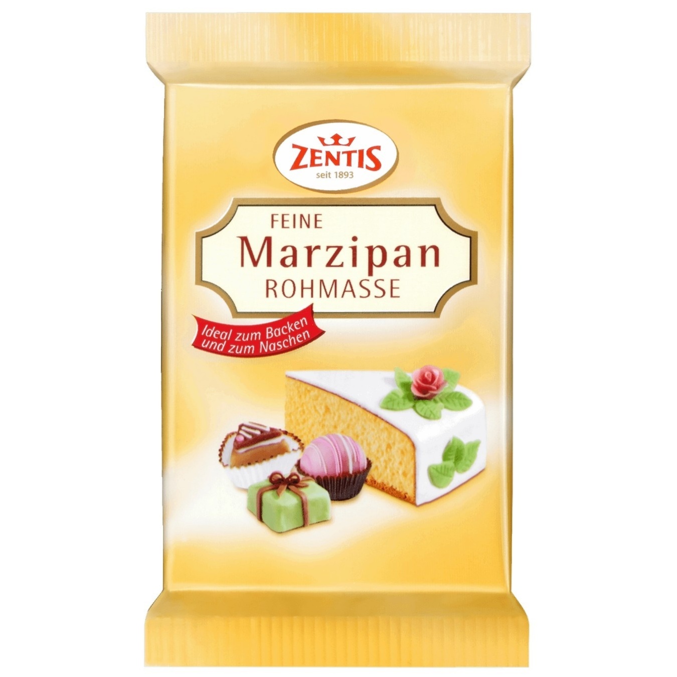 

Марципан Zentis с миндальной пастой 200г