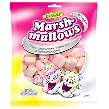 Маршмелоу Woogie Twist 100г - купити, ціни на Чудо Маркет - фото 1