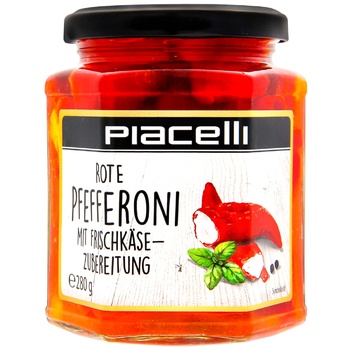 Piacelli Pepper Stuffed with Cheese 280g