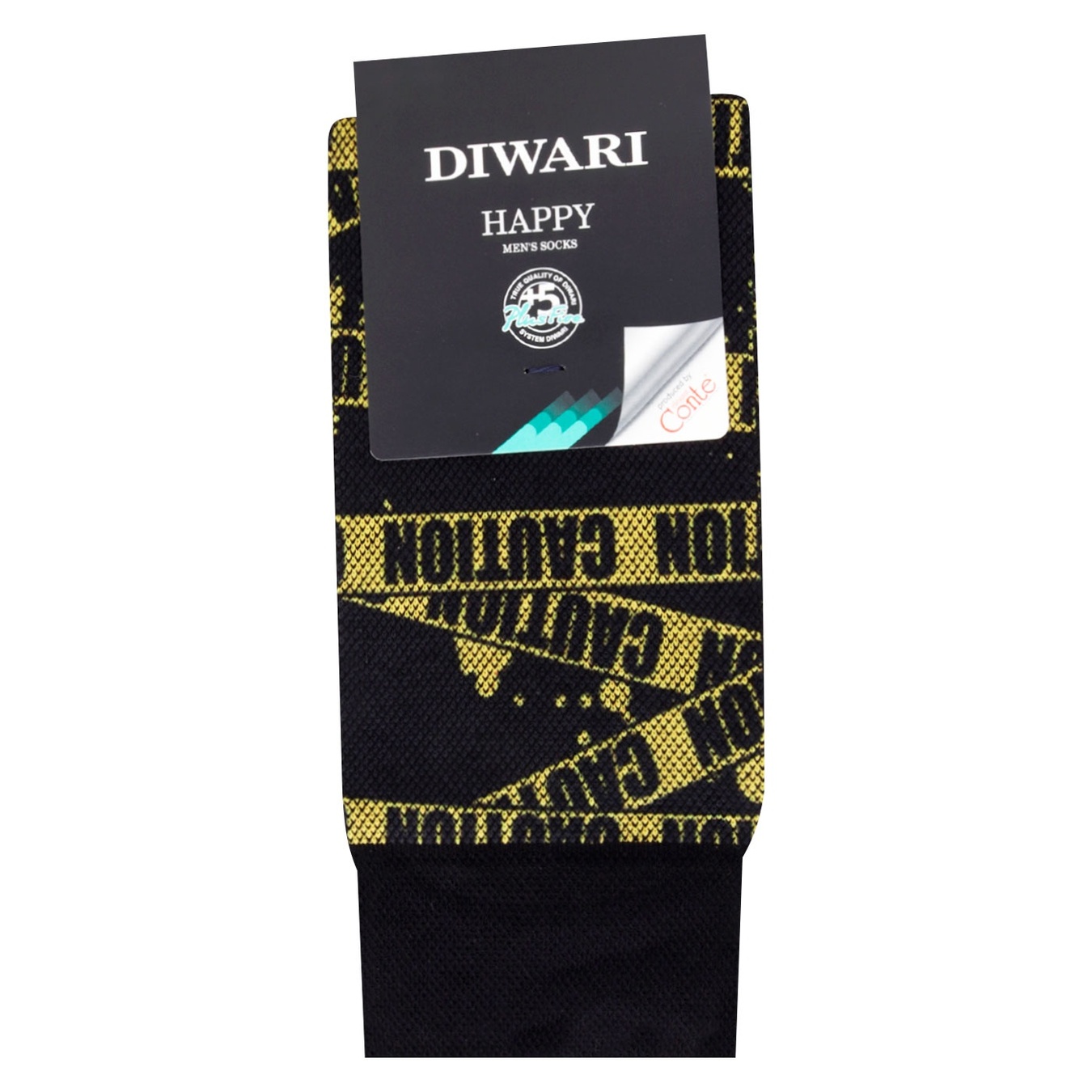 

Носки мужские Diwari Happy черные 25р