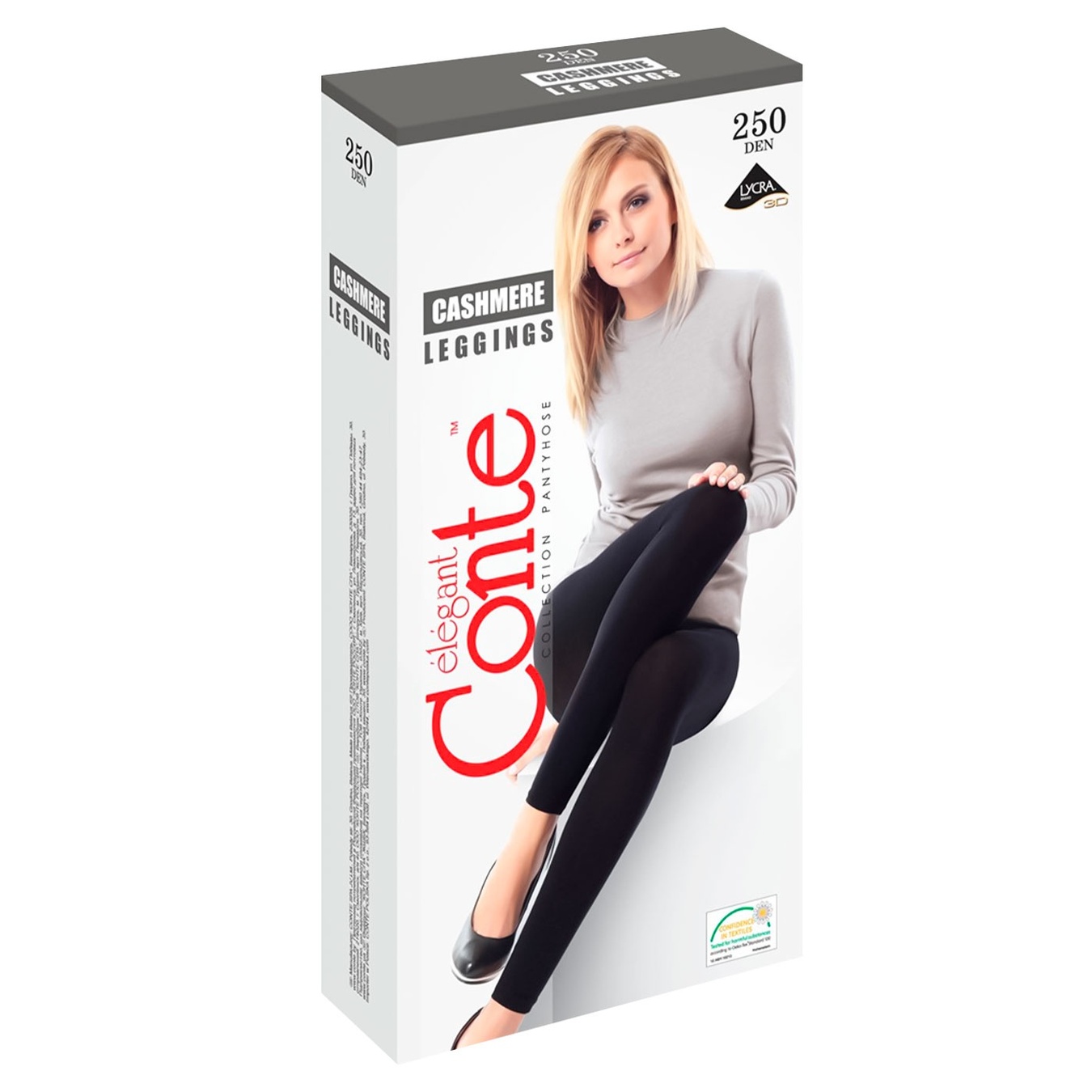 

Леггинсы женские Conte Elegant Cashmere nero 250ден 4р