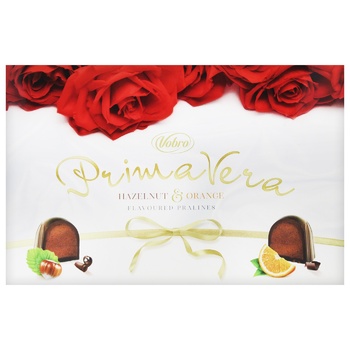 Candy Vobro PrimaVera Hazelnut&Orange Flavoured Pralines 140g - buy, prices for Tavria V - photo 2