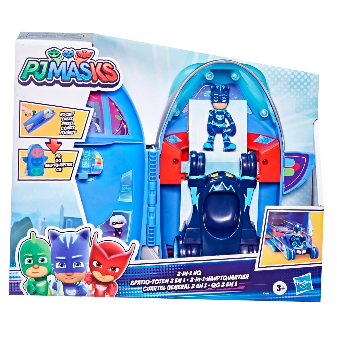 

Набор игровой PJ Masks Герои в масках штаб-ракета 2в1