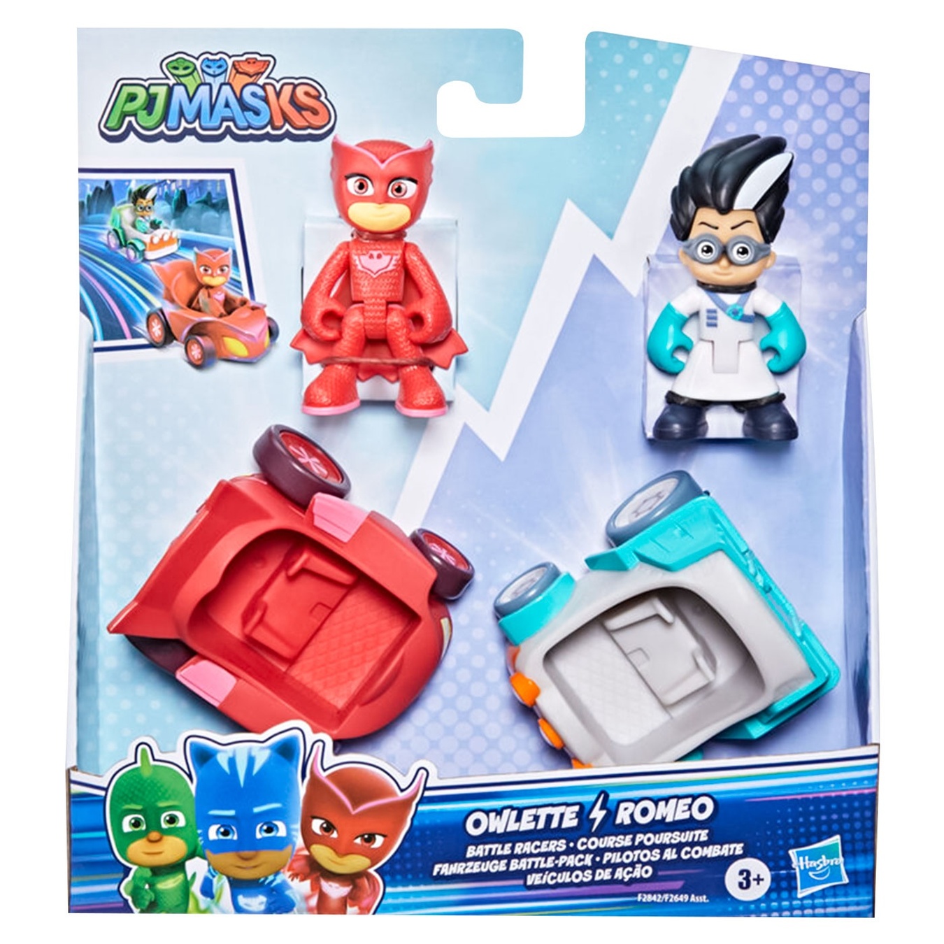 

Набор игровой PJ Masks Герои в масках Совка против Ромео