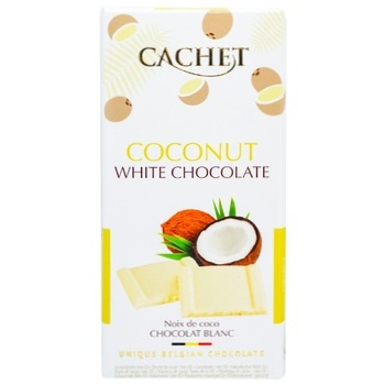 Cachet Milk Chocolate with Coconut 100g