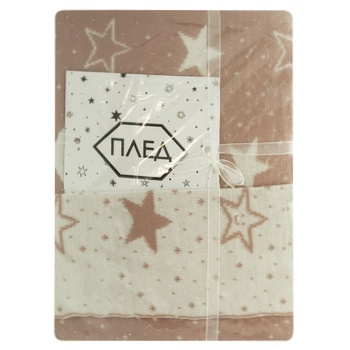 Provence Stars White Powder Plaid 80х100cm - buy, prices for - photo 1