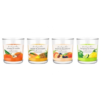 Fruit Garden Candle in Glass 115g in assortment - buy, prices for Auchan - photo 1