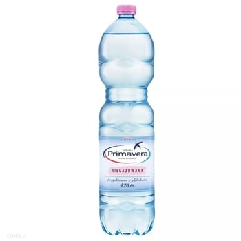 Primavera Non-carbonated Mineral Water 1.5l - buy, prices for MegaMarket - photo 1