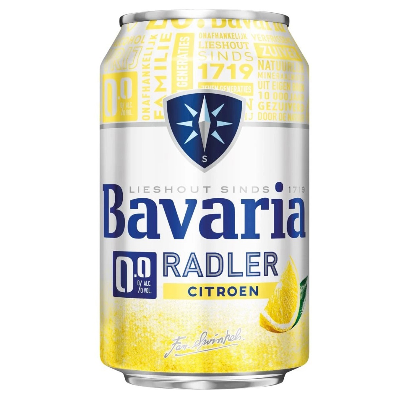 

Пиво Bavaria Citron безалкогольное 0,33л