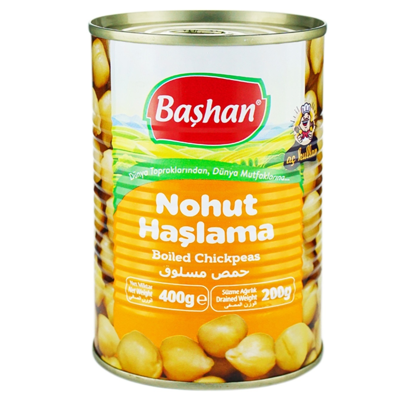 

Нут Basan вареный 400г