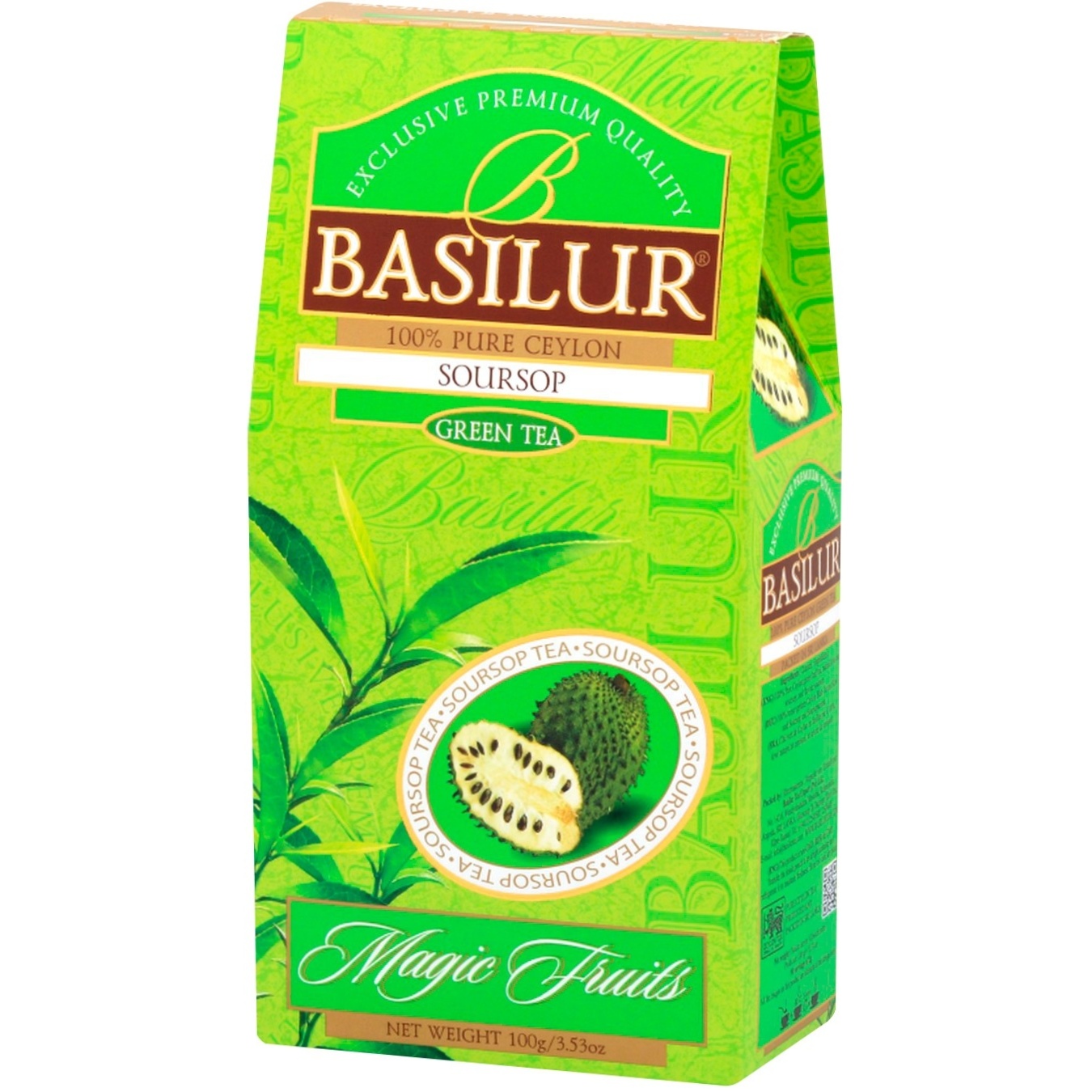 

Чай зеленый Basilur Magic Fruits саусеп 100г