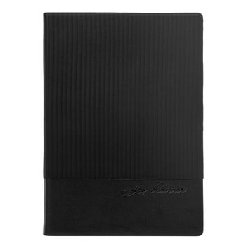 Leo Planner Velvet Undated Soft Black Diary A6 352 pages - buy, prices for - photo 1