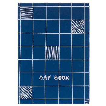 Yes Generic Undated Soft Blue and White Diary 320 pages