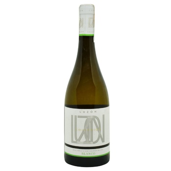 Вино Luzon Coleccion Blanco Macabeo Sauvignon Blanc беле сухое 12% 0,75л - купить, цены на КОСМОС - фото 1