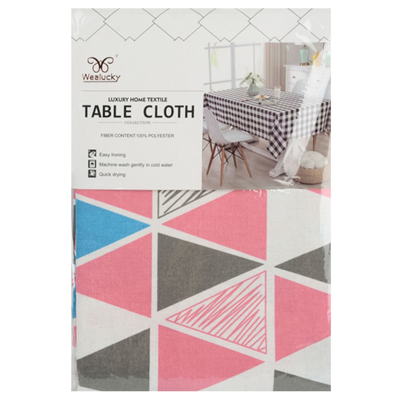 

Скатерть Wealucky The Textile Geometry 120х140см
