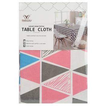 Wealucky The Textile Geometry Tablecloth 120х140cm - buy, prices for - photo 1