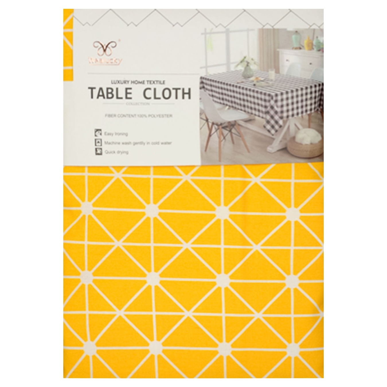 

Скатерть Wealucky The Textile Sunny 150х180см