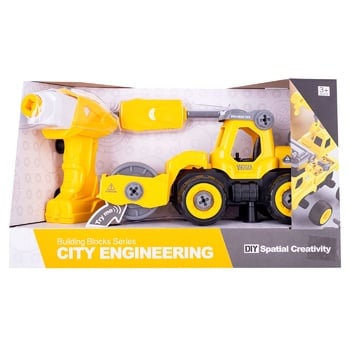 DIY Spatial Creativity Truck Constructor Toy