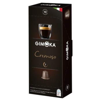 Кофе Gimoka Espresso Cremoso молотый капсула 10шт*55г - купить, цены на NOVUS - фото 1