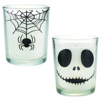 Actuel Halloween Candle in Glass 6.5cm